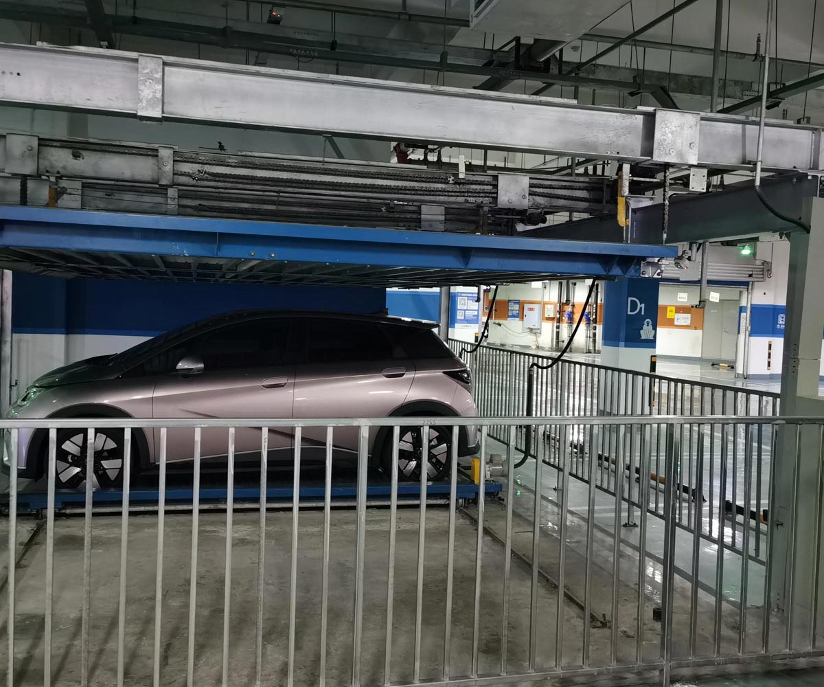汶川4柱機械立體車庫過規劃