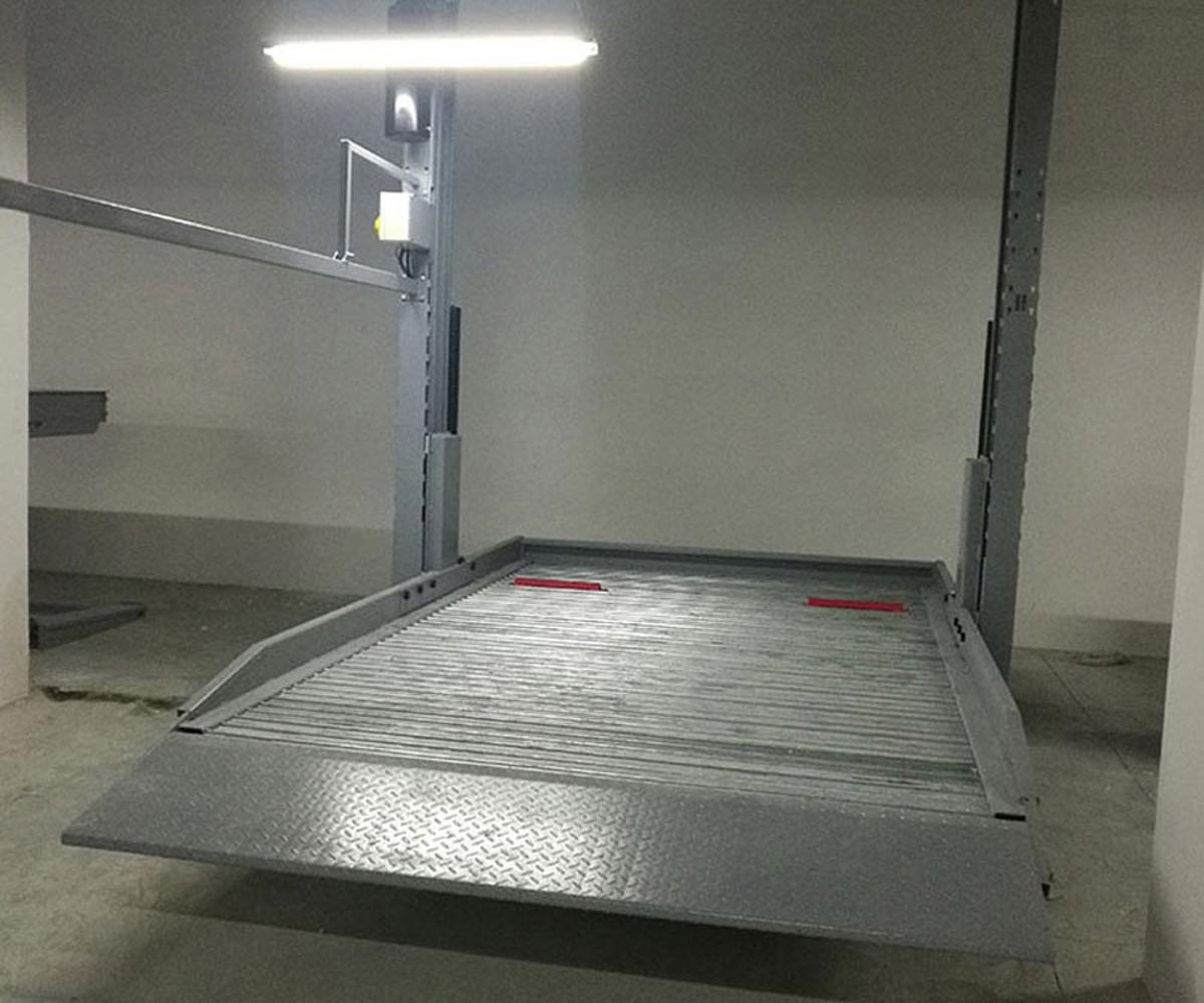 青白江雙層機械車庫安裝