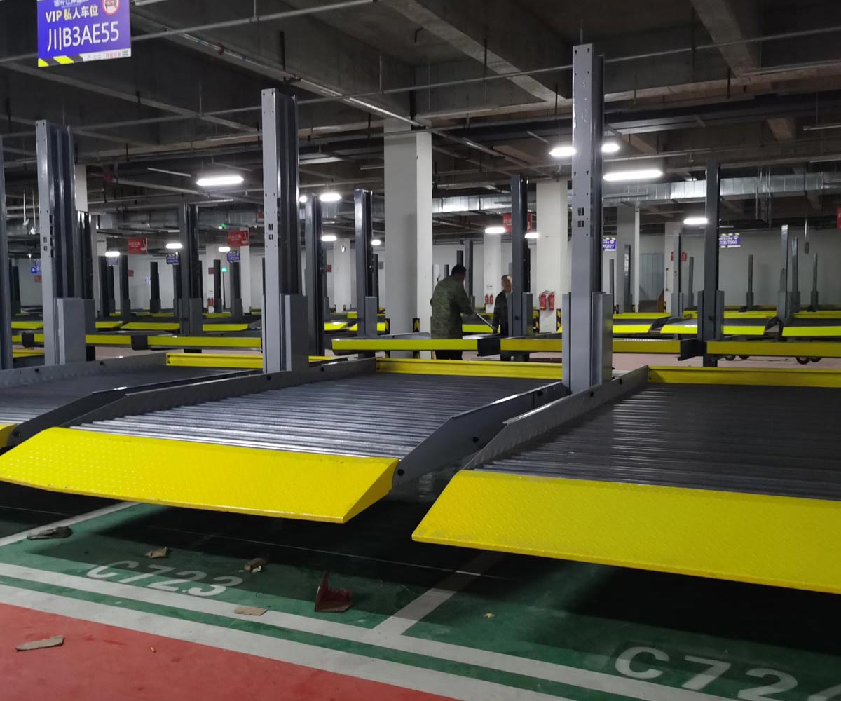 金牛智能兩柱雙層立體車庫