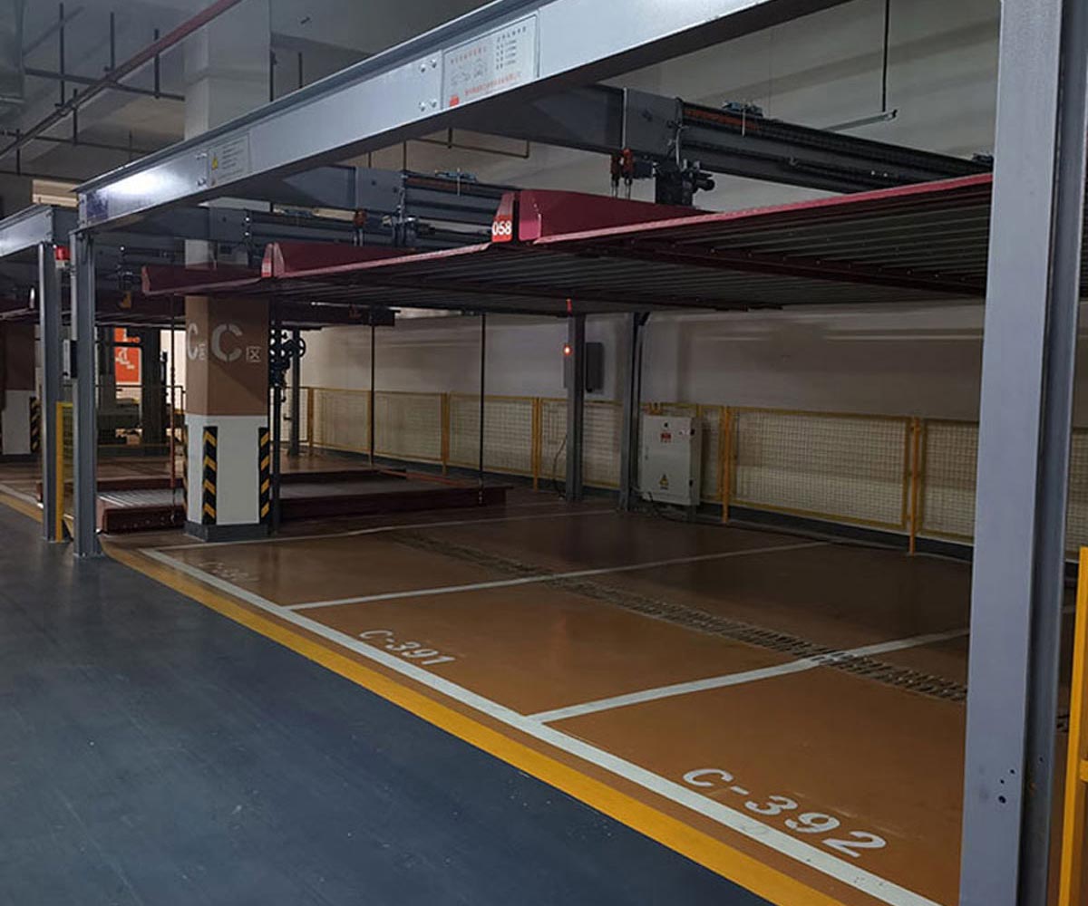 成華二柱式簡易升降類立體車庫